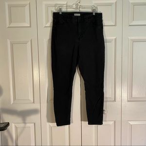 Ava & Viv black skinny jeans size 14W